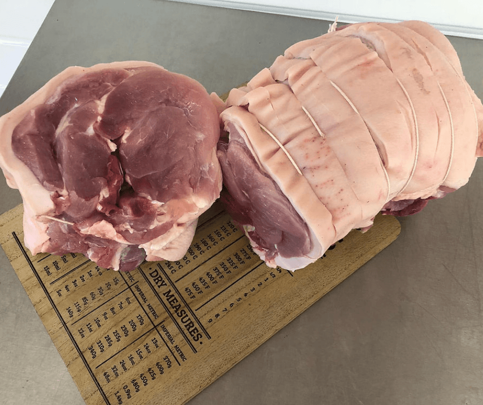 Bramblebee Old Spot Pork Crackling Leg Joints - Bramblebee Farms