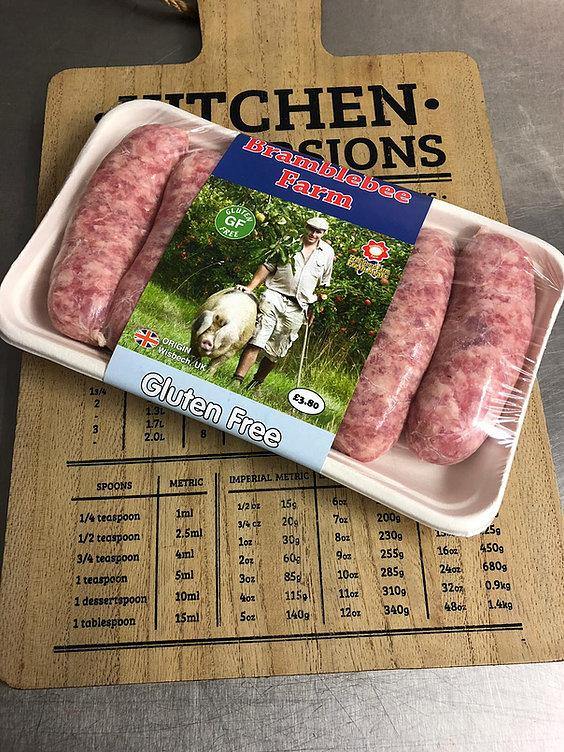 Gluten Free Sausages - Bramblebee Farms