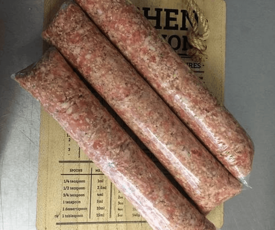 Sweet Chilli Sausage Meat - Bramblebee Farms