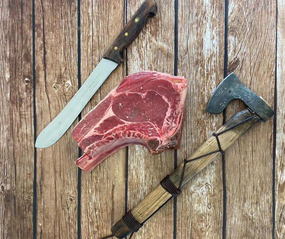 Mini Free Range Tomahawk Steak -Bramblebee Farms