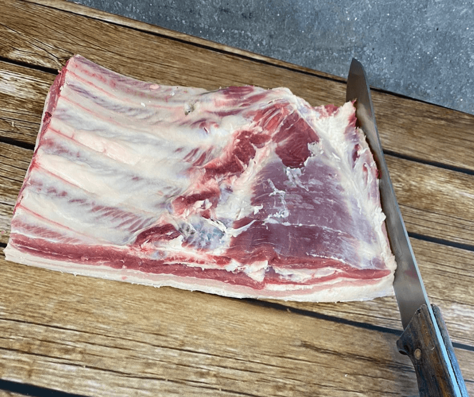 Whole Pork Belly Bone In - Bramblebee Farms