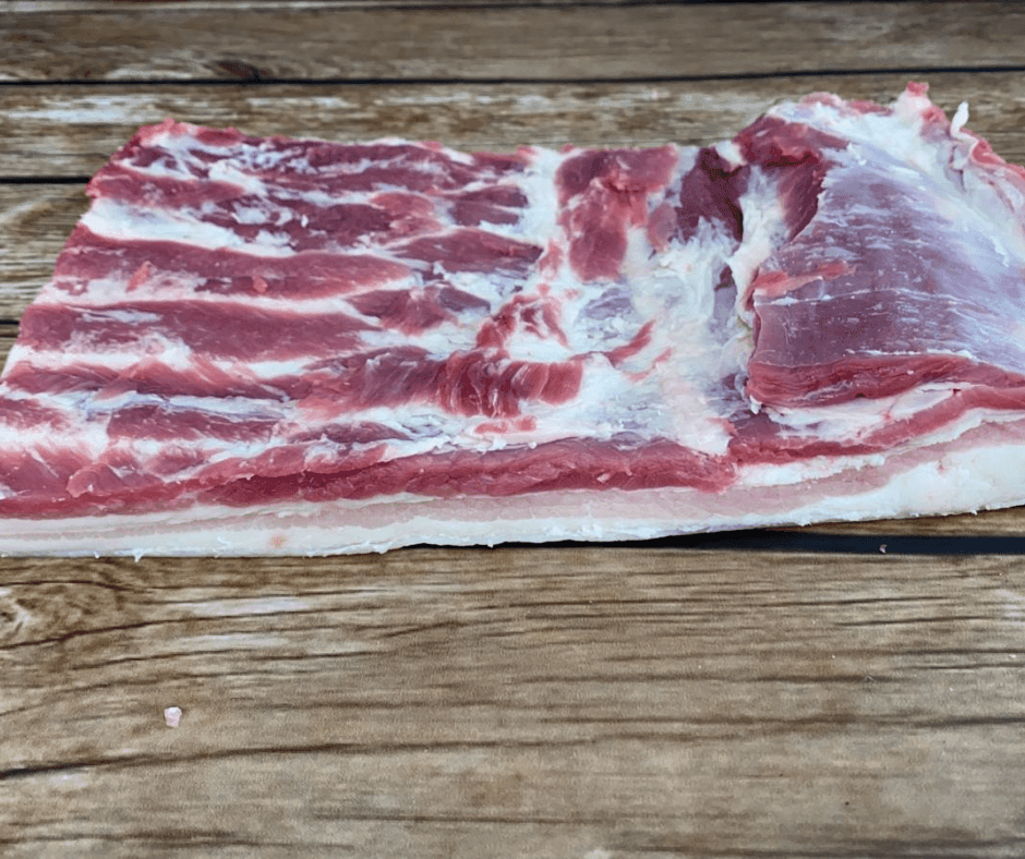 Whole Pork  Belly Bone Out - Bramblebee Farms